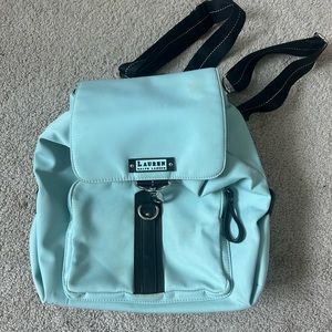 Ralph Lauren Blue Backpack